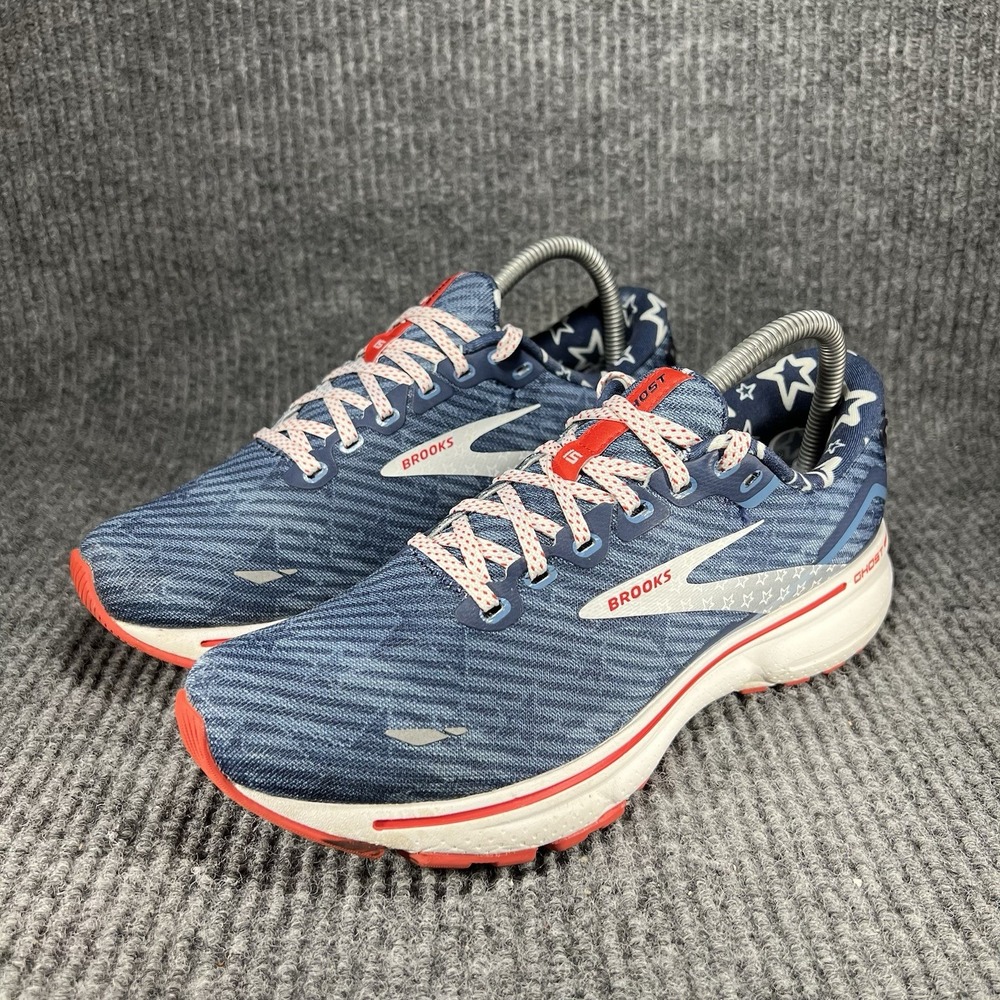 Brooks Ghost 15 Women's Size 8 Stars And Stripes USA Running Shoes 1203801B449